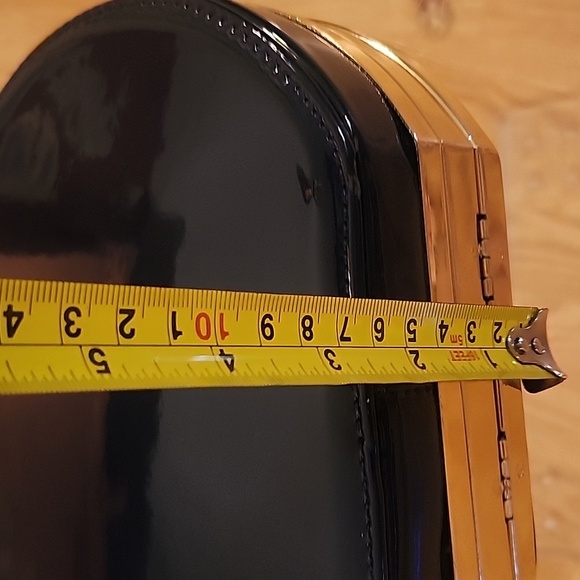 Elegant Midnight Blue and Gold Women's Evening Bag  EUC - Picture 13 of 17